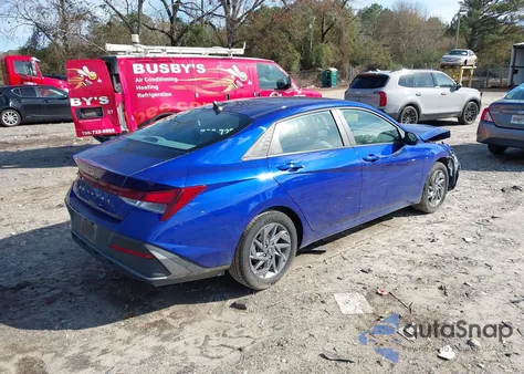 2024 Hyundai Elantra Sel z USA, uszkodzony, nr VIN KMHLM4DG5RU747076